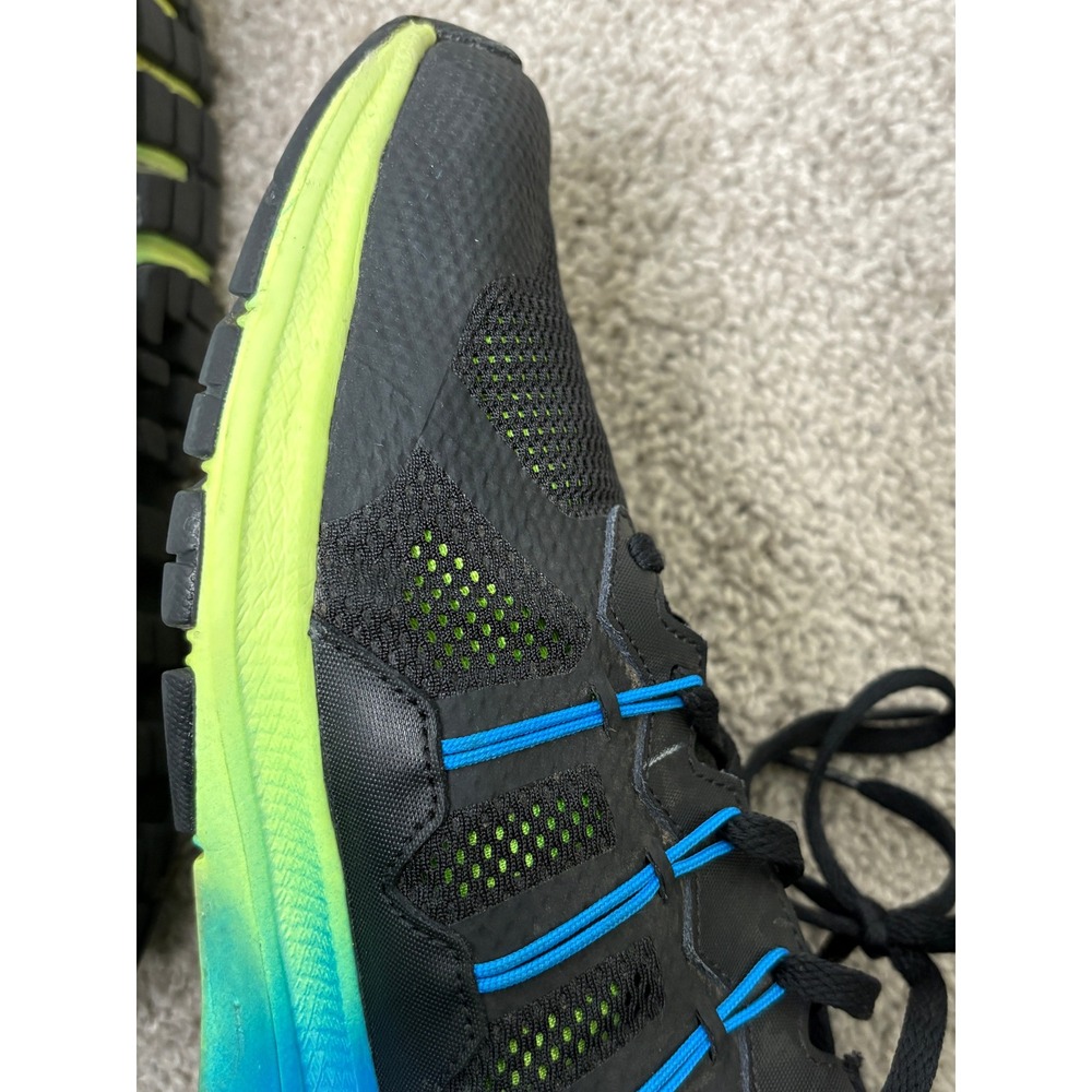 Nike Air Max Dynasty Mens Running Shoes Black Blue Volt 829711-007 Size 12 - Picture 11 of 14